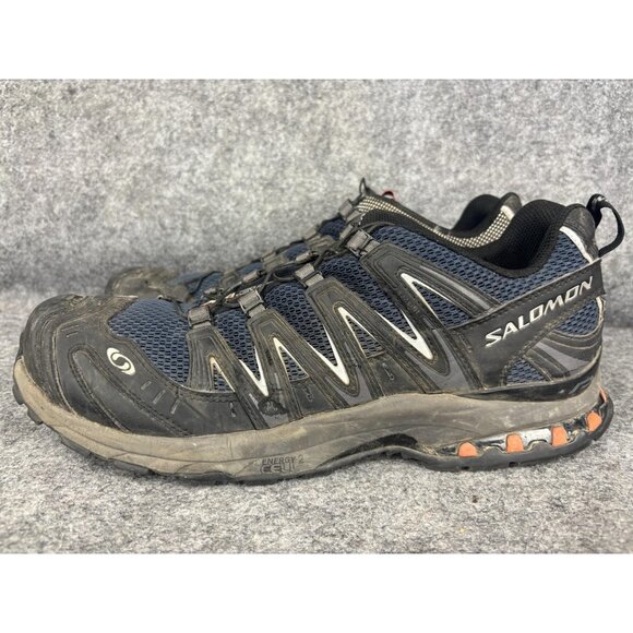 Salomon XA Pro 3D Ultra 2 Shoes Mens Size 13 Black Trail Running Athletic Mesh - Picture 1 of 9